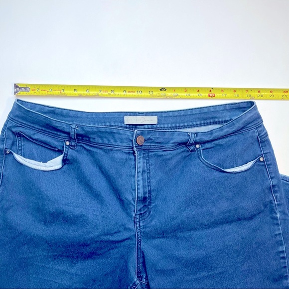 EST 1948 Denim blue skinny jeans size 22 wide - Picture 4 of 5